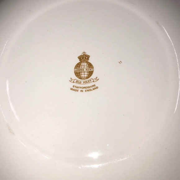 James Kent old foley vintage cat &the fiddle plate - Picture 2 of 2